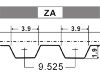 Steuerriemen Timing Belt:4176840